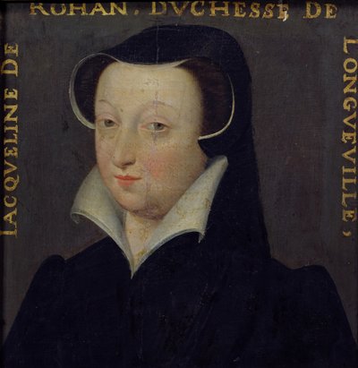 Jacqueline de Rohan, Duchesse de Longueville by François Clouet